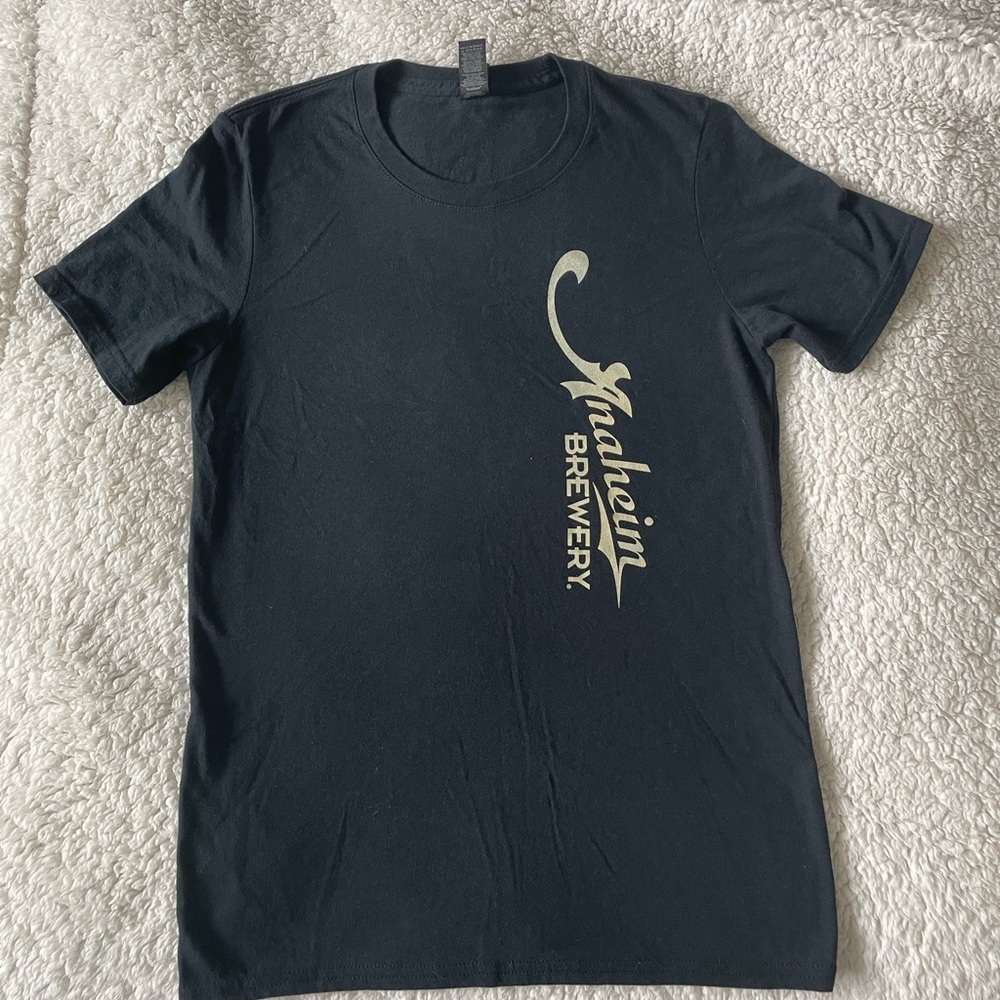 Anaheim Brewery black shirt WOMENS SMALL